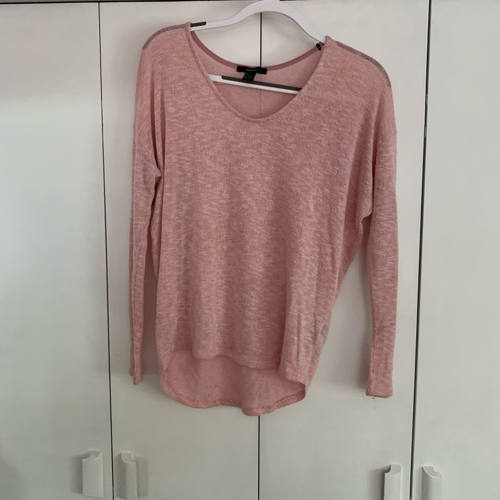 Pink sweater